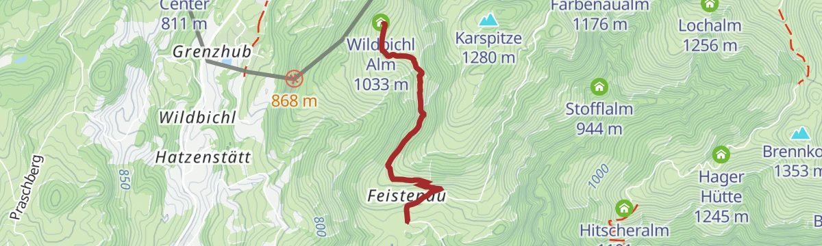 Gasthaus Schöne Aussicht - Wildbichlalm
